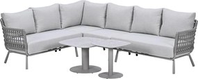 Garden Impressions Maud loungeset 6-delig - taupe