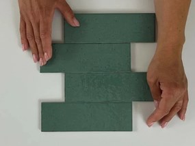 Jabo Kalma wandtegel blauw 6x18.6 glans