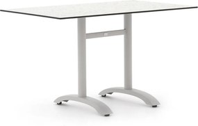 Tuin eettafel Bellagio | Rechthoekig | Tuintafel Kunststof | 140x80cm | 4 personen | Kees Smit Tuinmeubelen