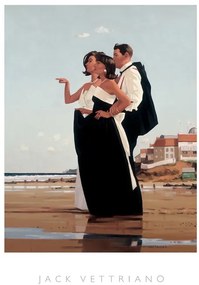 Kunstdruk The Missing Man II, 1998, Jack Vettriano