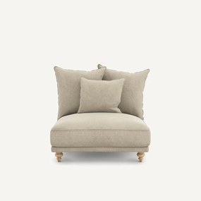 Bank in linnen fluweel, LAZARE