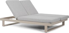 Lifestyle Garden Furniture Massimo Ligbed Met Kussen Loft/earth Aluminium Taupe