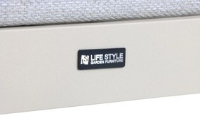 Hoek loungeset 5 personen Aluminium Taupe  Lifestyle Garden Furniture Luca