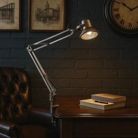 Tafellamp Cornell Antiek Zilver