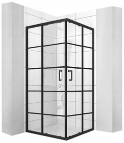 calani BLACK DELTA 90x90 douchewand