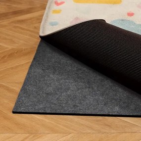 VEVOR tapijtonderlegger, antislipmat 2438,4 x 1524 x 5,6 mm, tapijtstopper, op maat te snijden, gemaakt van polyester en TPR met rubberen onderlaag, antislip en waterdicht, universeel voor alle vloeren, lades en kofferbakken.