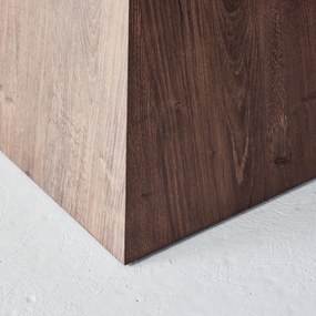 Vierkante Eettafel Met Marmerlook - 120 X 120cm.