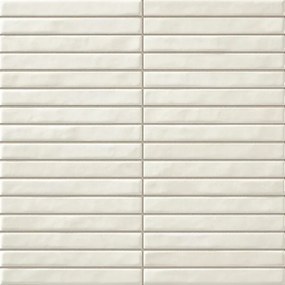 Jabo Pencil Kromo Bone mozaïektegel 35x35cm