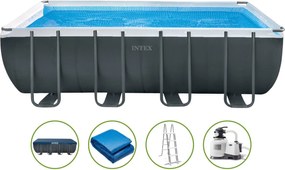 Intex Ultra XTR Frame Set opbouwzwembad - rechthoekig - L549 x B274 x H132 cm