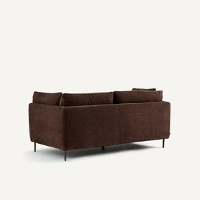 2-zits bank, chenille fluweel, Botero