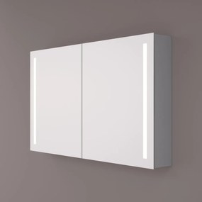 Hipp Design 41000 spiegelkast met LED en spiegelverwarming 80x70x14cm