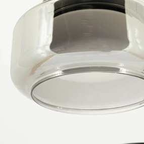 By-Boo Pivot Rectangular Eettafel Hanglamp Rookglas