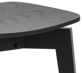 ROXY Zwart - HOUTEN STOEL VOOR WOONKAMER, EETKAMER, KEUKEN, RETRO