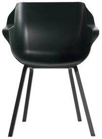 Set van 4 - Hartman Sophie Element dining armstoel - night green