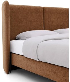 Goossens Boxspring Ease Classic Incl. Matras, Vlak 140 x 200 cm (=2x 70 x 200 cm) met hoofdbord + 2x matras shapes 1