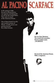 Poster Scarface - movie, (61 x 91.5 cm)