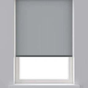 Decosol Rolgordijn lichtdoorlatend 150x190 cm antraciet