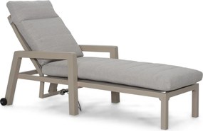 Lifestyle Garden Furniture Evora Ligbed Verstelbaar Aluminium Zand/Beige