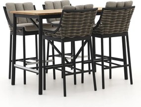 Barset Apple Bee | 4 personen | Tuinset teakhout | 5-delig | Kees Smit Tuinmeubelen