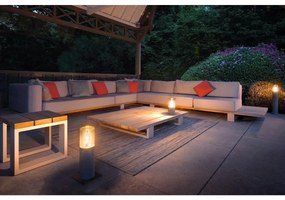 SLV -  Tuinpaal Lisenne Grijs  Glas