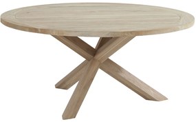 Louvre dining tuintafel 160 cm rond teak Taste4SO