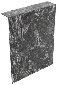Mondiaz Hope toiletplaat solid surface 100x125cm lava niet voorgeboord