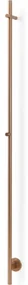 Rosani ONE Elektrische Handdoekradiator 170cm hoog - 30Watt - koper SW1126018