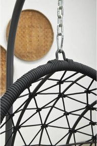 Garden Impressions Hangstoel Panama hangstoel ei - rope zwart
