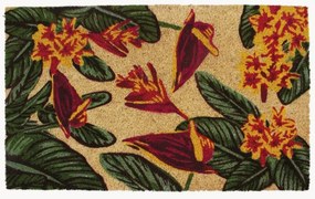 Kokos deurmat Paradise in Bloom