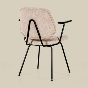 Beige Eetkamerstoel Met Arm