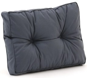 Loungekussen Tuin | Grijs-Antraciet  | Dralon | Madison | 60x40cm | Kees Smit Tuinmeubelen