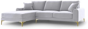 4.5-zitshoekbank Madara links velvet | Mazzini Sofas
