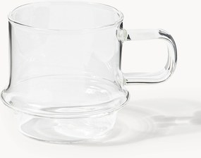 Kleine handgemaakte stapelbare mokken Josh, 4-delig