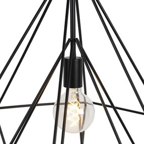 Scandinavische hanglamp zwart - Karkass