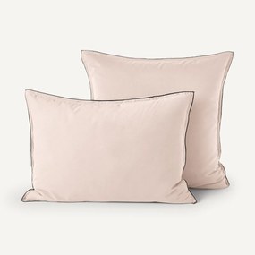 Kussensloop in gewassen voilekatoen, Gypse