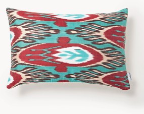 Zijden kussenhoes Silky met abstract patroon