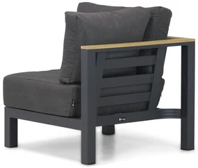 Hoek loungeset 6 personen Aluminium/Rope Grijs  Santika Furniture Santika Shadow