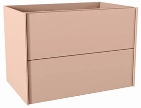 Mondiaz TENCE wastafelonderkast - 70x45x50cm - 2 lades - push to open - softclose - Rosee M37164Rosee