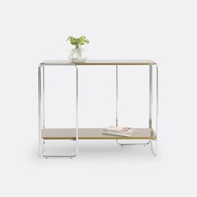 Wandtafel met dubbel gelakt bovenblad, Socer