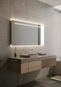 Martens Design Ibiza spiegel met LED verlichting, spiegelverwarming en sensor 80x70cm