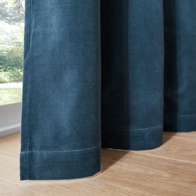 Gordijn in fluweel met oogjes Velvet