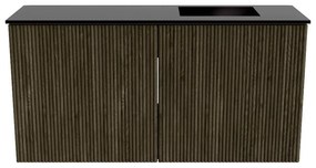 Mondiaz Joya 80cm toiletmeubel shadow met wastafel faye rechts 1 kraangat urban