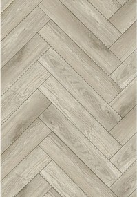 Mexen Sky Valley vinylpanelen visgraat 635 x 127 mm SPC 6,5 mm, IXPE onderlaag 1,5 mm, 4 V-Groef, Eik