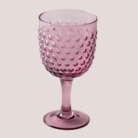 Set Van 4 Glazen Drinkglazen 32 Cl Ticris Rosa Hortensia - Sklum