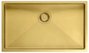 Stalen spoelbak ANTHONY 80 GOLD