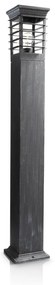 Philips -  Tuinpaal Patio Grijs  Aluminium