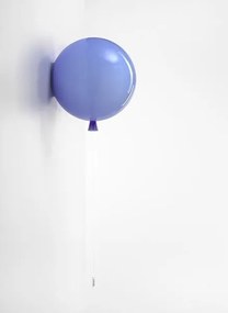 Brokis -   Wandlamp  Memory Blauw glanzend / Zilver  Glas