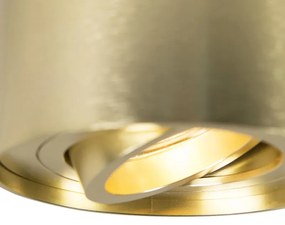 Spot goud/messing draai- en kantelbaar - Rondoo up