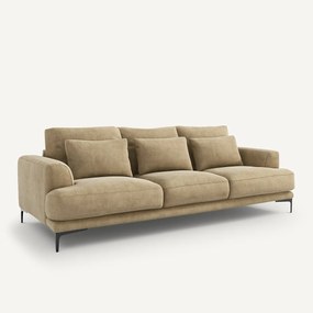 4-zits sofa in stonewashed fluweel, Marsile