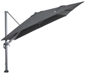 Garden Impressions Hawaii zweefparasol 300x300 cm - frame carbon black - doek zwart